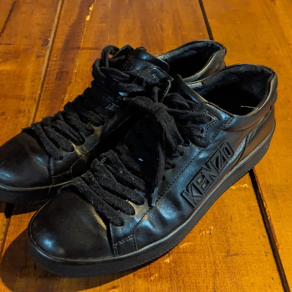 Kenzo Leather Skate Shoes